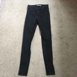 720 High Rise Skinny Black Levi’s Jeans